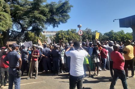 After battling water shortages for 20 years, hundreds march in Free State to demand change