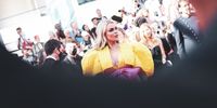 CANNES, FRANCE - MAY 17: (EDITORS NOTE: Image has been digitally enhanced.) Tallia Storm attends the screening of "Final Cut (Coupez!)" and opening ceremony red carpet for the 75th annual Cannes film festival at Palais des Festivals on May 17, 2022 in Cannes, France. (Photo by Vittorio Zunino Celotto/Getty Images)