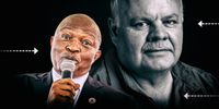From left: President David Mabuza. (Photo: Gallo Images / Sharon Seretlo) | Fred Daniel. (Photo: Supplied)