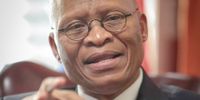 29 May 2019: Chief Justice Mogoeng Mogoeng spoke to Sunday Times Political Reporter Qaanitah Hunter from this office at Constitution Hill. Picture: Sebabatso Mosamo/Sunday Times