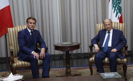 In Beirut, Macron says Lebanese leaders need to hear "home truths"