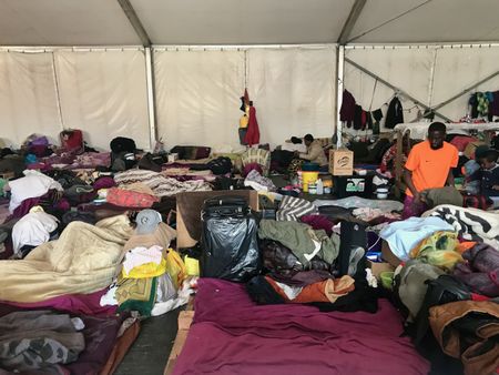 Another country: UNHCR protest refugees still hold out for resettlement