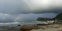 Rainbows over Kalk Bay.