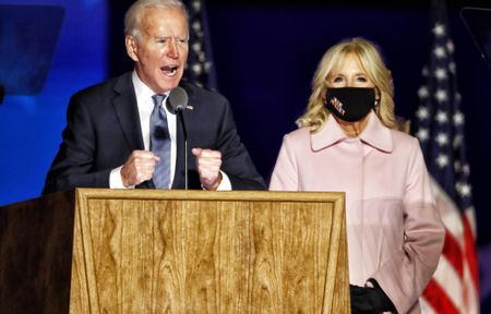 Votes are still being counted, but the electoral map favours Joe Biden