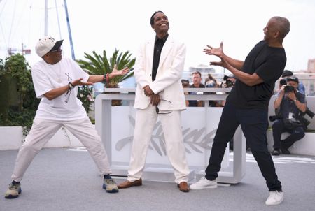 Denzel Washington receives surprise honorary Palme d'Or award at Cannes