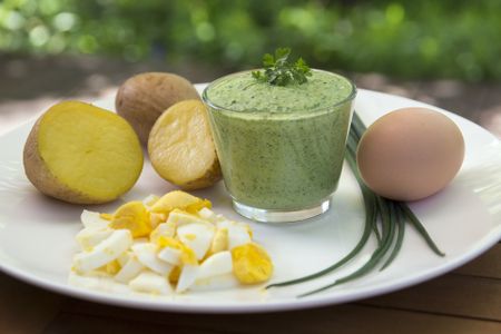 Lockdown Recipe of the Day: Frankfurt’s Green Sauce