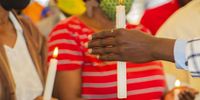 Families remember loved ones who lost their lives in Mthatha, Eastern Cape,  27 December 2021. (Photo: Hoseya Jubase).