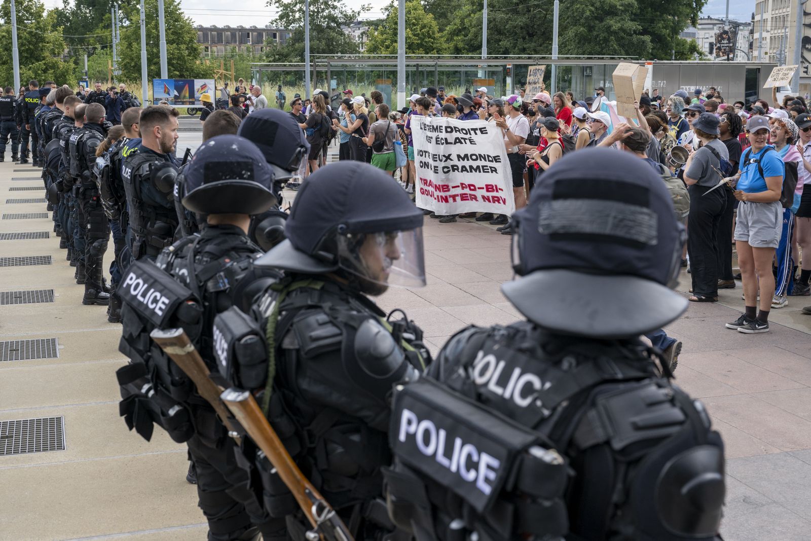 Swiss police officers on trial over Black man's death