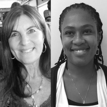 Patti Silbert and Tembeka Mzozoyana