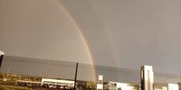 Double rainbow, Bloemfontein; 2021-12-02. Image: Rodrique Speelman