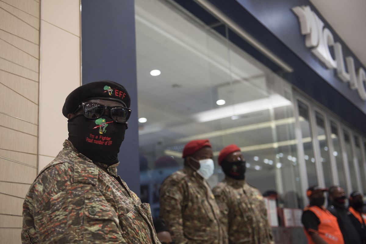 EFF members ‘attack’ Clicks stores after hair advert causes outrage