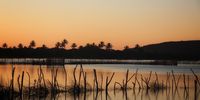 Sunrise in Kosi Bay.