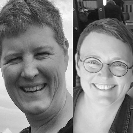 Vanessa Farr and Lesley Green 