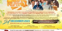 The poster for the R700,000 concert scheduled by the Ndlambe Municipality on Christmas Eve in Port Alfred. (Photo: Supplied)