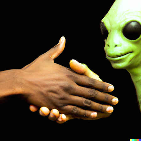 Humans, the foolish godlings of infinite space