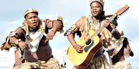 Maskandi musicians performs at the Phuzekhemisi music festival (Photo by Gallo Image/ Daily Sun/ Jabulani Langa)