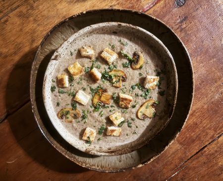 Souper Tuesday: Cream of mushroom soup