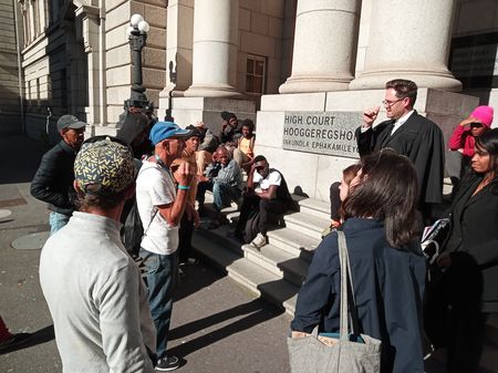 Prasa wants full bench to hear appeal against court order to return material belonging to evicted land occupiers