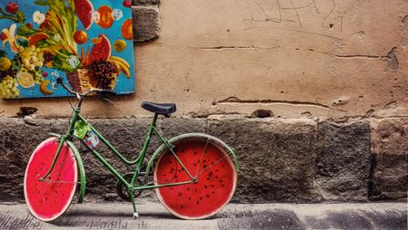 Melon, sweetly savoury