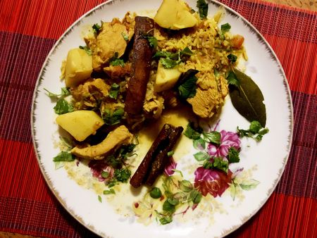 Throwback Thursday: Chicken Akhni