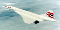The Aérospatiale/BAC Concorde, a supersonic passenger jet in service between 1976 and 2003. (Museum of Flight.)