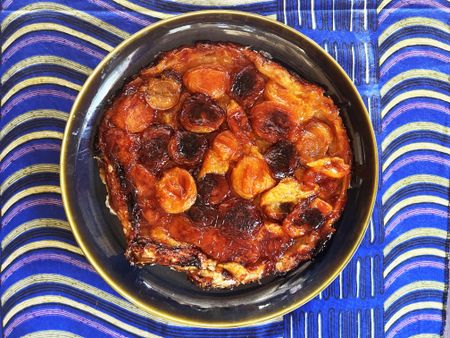 What’s cooking today: Apricot Tarte Tatin