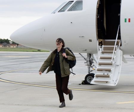 Italian journalist Sala freed from Iran prison, returns home