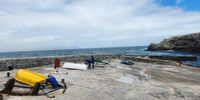 All in a day's job - painting fishing boats at Hermanus Old Harbour. Photographer: Ilse Zietsman</p>
<p>P4U_readersubmission_20250228