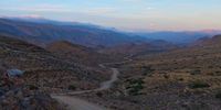 Dusk approaching on the Karoo, October 2022. Photographer: Martin Fennell, Noordhoek