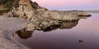 Stillness. Hermanus Lagoon edge.