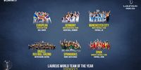 The Springboks are up against tough competition for the 2024 Laureus World Sports Team of the Year. (Graphic: Supplied)