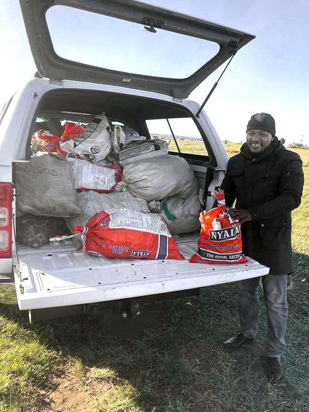Helping hand: Amadiba farmers provide food to vulnerable KwaZulu-Natal communities