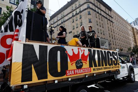Millions mobilise for third round of anti-Trump No Kings protests across US and Europe