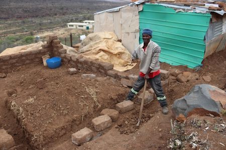 One-armed Eastern Cape man has to build his own house after housing project stalls