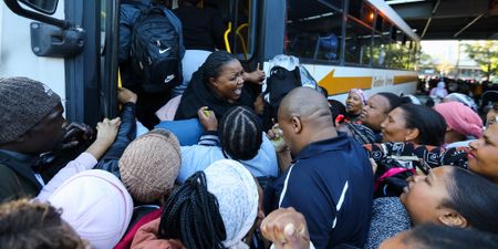 Chaos, arson and threats of legal action after Cape taxi drivers begin strike