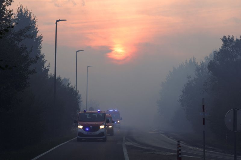 Belgiumâs biggest wildfire on record heads towards Germany