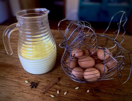 What’s cooking today: Subtly spiced custard