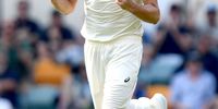 BRISBANE, AUSTRALIA - NOVEMBER 21: Pat Cummins of Australia celebrates taking the wicket of Muhammad Rizwan of Pakistan during day one of the 1st Domain Test between Australia and Pakistan at The Gabba on November 21, 2019 in Brisbane, Australia. (Photo by Bradley Kanaris/Getty Images)