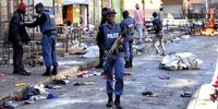 Looting of foreign owned shops took place in Malvern,Turfottein and johannesburg CBD,the situation in most areas remained tense with most shops being vandalised  foto Felix Dlangamandla/Netwerk24