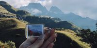 Keychain matches mountains in the Drakensberg. Image: Abigail Nicola