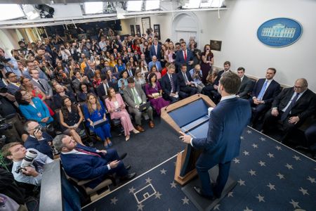 CNN, MS NOW and Politico sue Trump, challenging White House ban