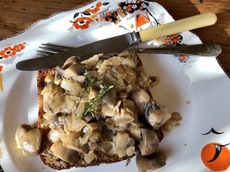 Lekker Brekker Monday: Mushrooms on toast