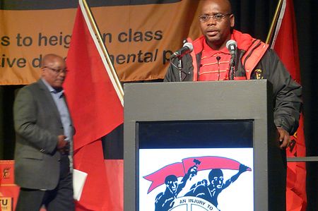 Cosatu Central Committee, day 1: A tale of two presidents