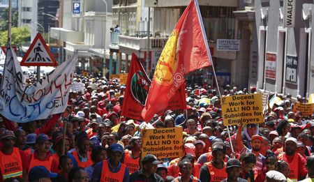 Cosatu at the ready for mass protest action on Wednesday