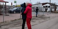 epa09784313 A view of the Polish-Ukrainian border in Dorohusk, eastern Poland, 25 February 2022. About 29,000 people crossed Poland's border with Ukraine over the past 24 hours, with thousands of them declaring themselves as war refugees, the Polish head of the national security department has said on 25 February.  EPA-EFE/Wojtek Jargilo POLAND OUT