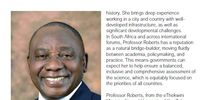 In his endorsement, President Cyril Ramaphosa says Roberts stands to become the first woman and first person from Africa to lead the IPCC.