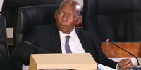Former Eskom chairperson Ben Ngubane testifies at the State Capture Inquiry in Johannesburg on 11 September 2020. (Photo: Gallo Images / Luba Lesolle)