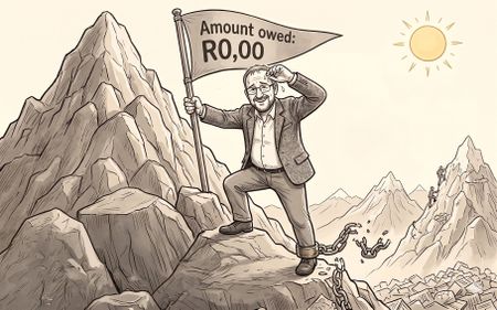 Mapping a new mindset — climbing our way out of financial debt 