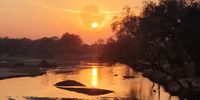 Sunrise over the Luvuvhu, Pafuri.