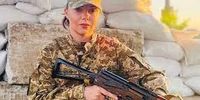 Olesya Vorotnyuk, celebrated Ukrainian ballerina who has taken up arms for her country. (Source: Instagram)